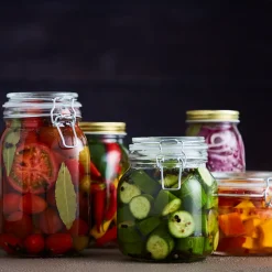 Henkogningsglas firkantet 0,75 liter