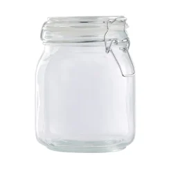 Henkogningsglas firkantet 1 liter