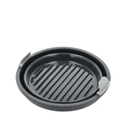 Holm airfryer silikoneform rund sort