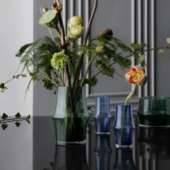 Holmegaard ARC Vase Mørk Blå 15 cm