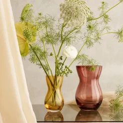 Holmegaard Calabas vase amber 16 cm