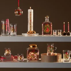 Holmegaard Christmas 2025 julelyslygte H 7,5 cm 2 stk.