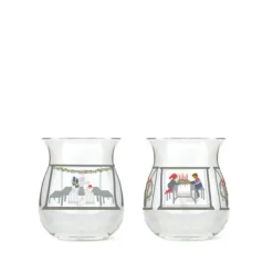 Holmegaard Christmas 2024 julelyslygte H 7,5 cm 2 stk.