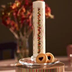 Holmegaard Christmas kalenderlys 2025 Ø 5 cm