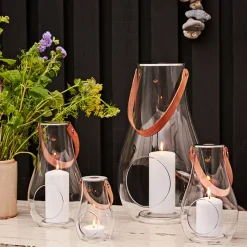 Holmegaard Design With Light Lanterne Klar 16,5 cm