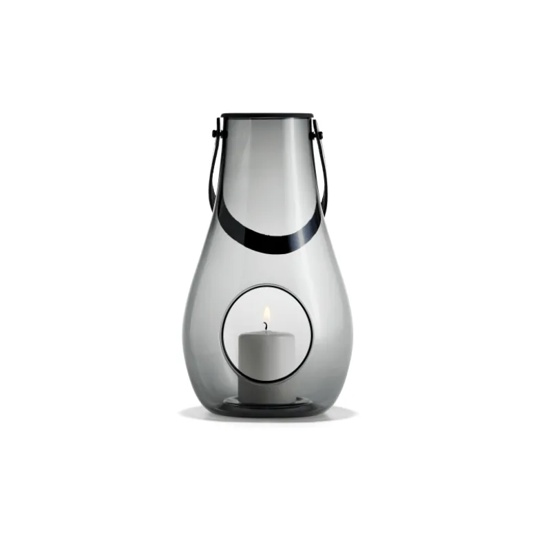 Holmegaard Design With Light lanterne smoke H25 cm