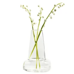 Holmegaard Flora vase klar H24 cm