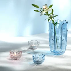 Holmegaard Lily fyrfadsstage klar Ø 7 cm