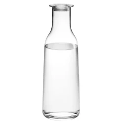 Holmegaard Minima flaske med låg klar glas 0,9 liter