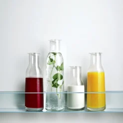 Holmegaard Minima glasflaske med låg 1,4 liter