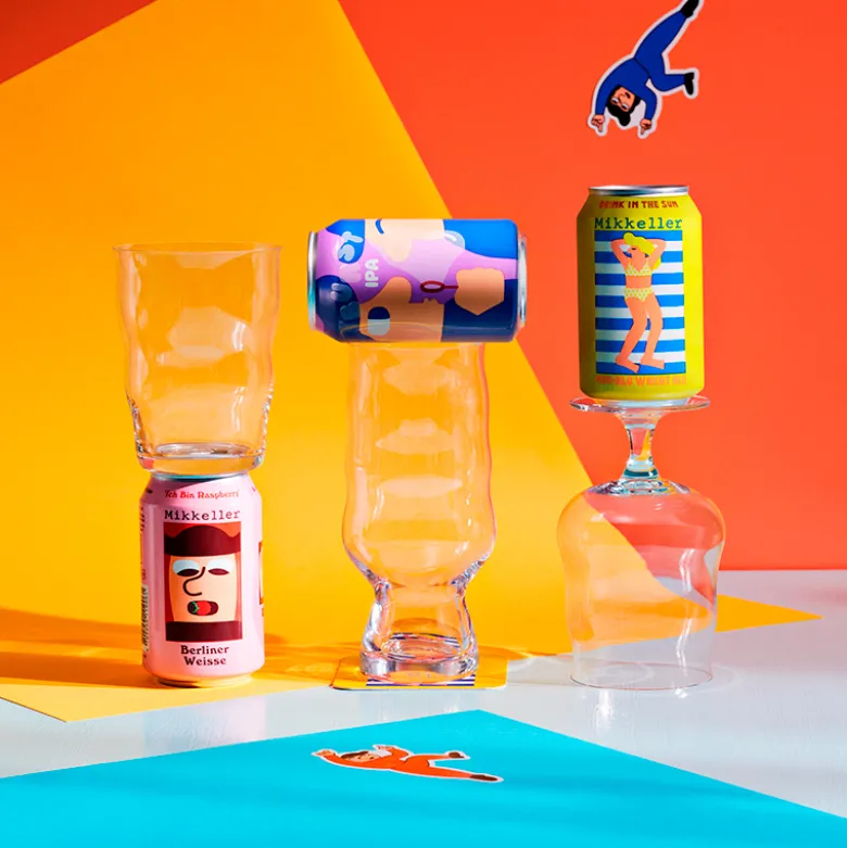 Holmegaard X Mikkeller Pint ølglas 2 stk. 40 cl