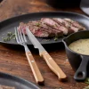 Holm steakbestik akacie 8 dele