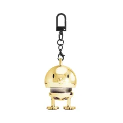 Hoptimist Bumble vedhæng guldfarvet H 5,9 cm