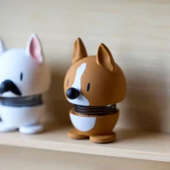 Hoptimist Corgi figur XS brun H 6 cm