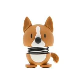 Hoptimist Corgi figur XS brun H 6 cm