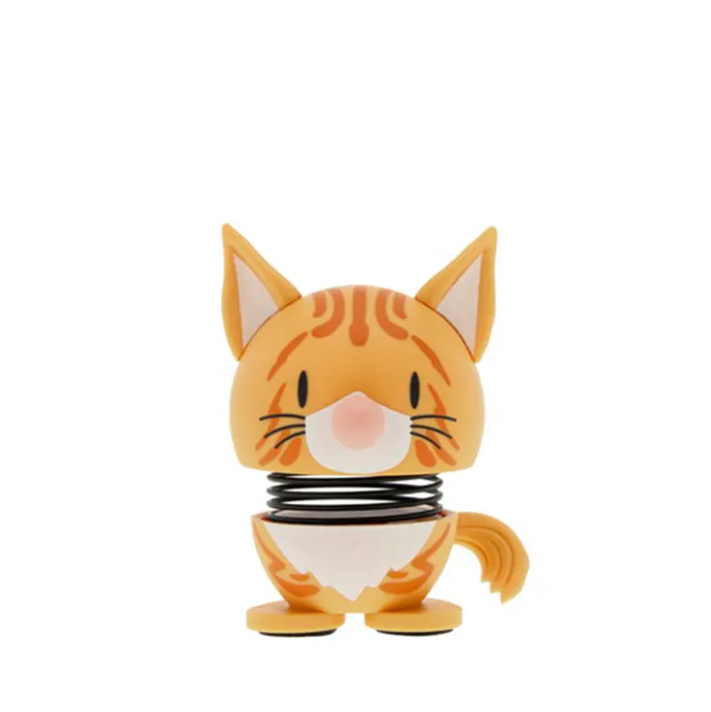 Hoptimist Orange Tabby kat figur XS orange H 5,8 cm