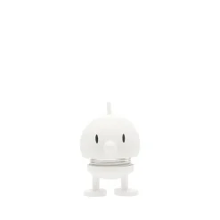 Hoptimist Soft Bumble figur hvid H 7,6 cm