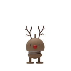 Hoptimist Soft Reindeer Bumble brun 9,2 cm