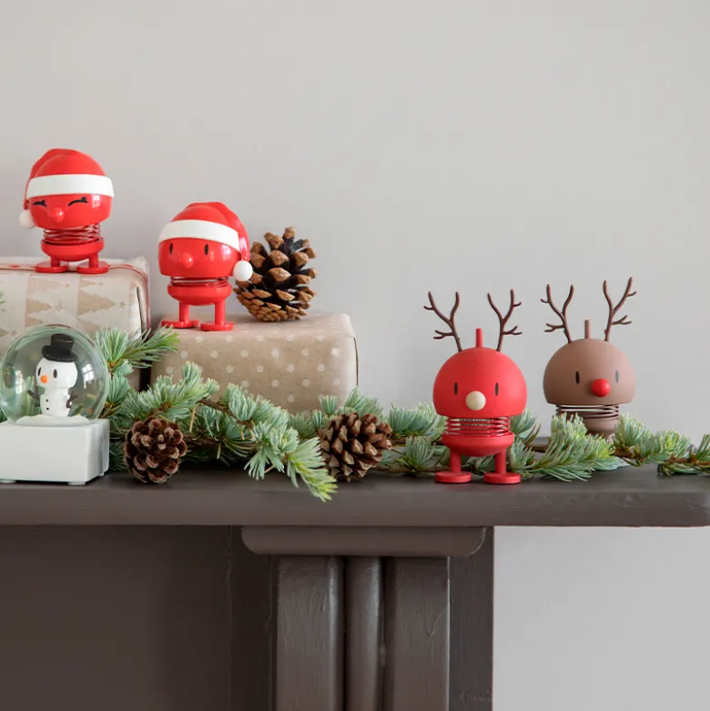 Hoptimist Soft Reindeer Bumble brun 9,2 cm