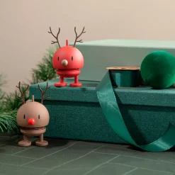Hoptimist Soft Reindeer Bumble brun 9,2 cm