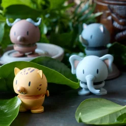 Hoptimist Soft elefant grå small