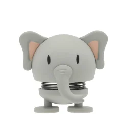 Hoptimist Soft elefant grå small