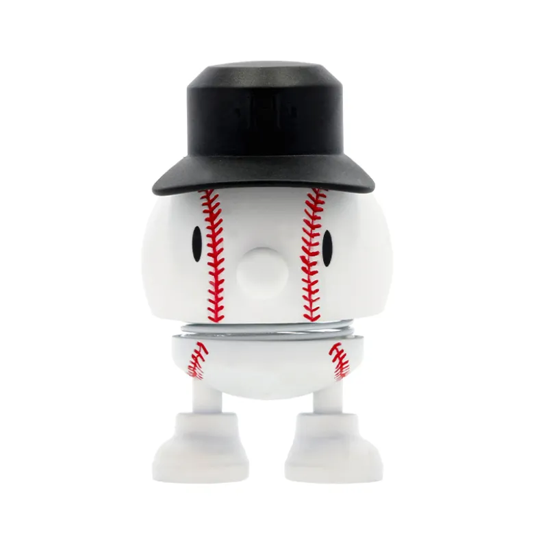 Hoptimist Sports Baseball Bumble figur hvid 7,6 cm