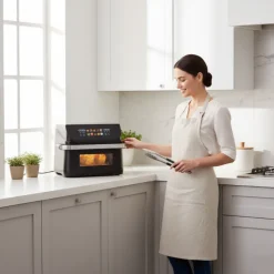 Hâws airfryer sort 10 liter 2800 watt