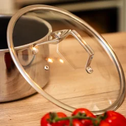 Hâws Santo grydelåg glas Ø 24 cm