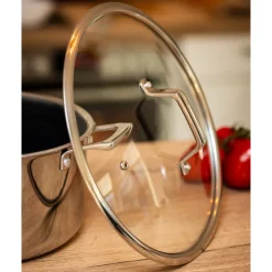 Hâws Santo grydelåg glas Ø 28 cm
