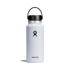 Hydro Flask Wide Mouth Flex termoflaske hvid 946 ml