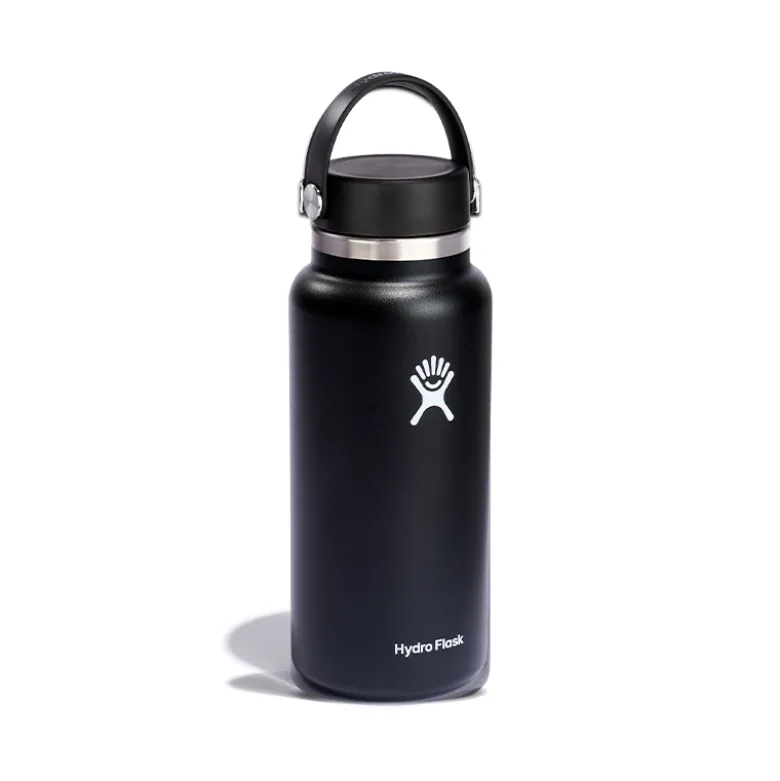 Hydro Flask Wide Mouth Flex termoflaske sort 946 ml