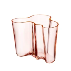 Iittala Alvar Aalto vase salmon pink 16 cm