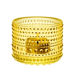 Iittala Kastehelmi fyrfadsstage lemon H 6,4 cm