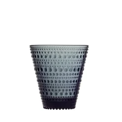 Iittala Kastehelmi glas 30 cl mørkegrå 2 stk.