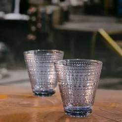 Iittala Kastehelmi glas 30 cl mørkegrå 2 stk.