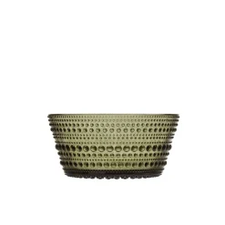 Iittala Kastehelmi glasskål 23cl mosgrøn