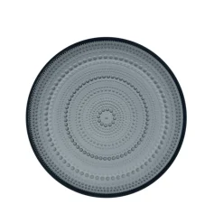 Iittala Kastehelmi tallerken mørkegrå Ø 24,8 cm