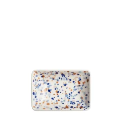 Iittala Oiva Taika Collection A7 tallerken 7x10 cm helle blå-brun