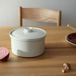 IIttala Teema ovnfast gryde med låg hvid 2,3 liter