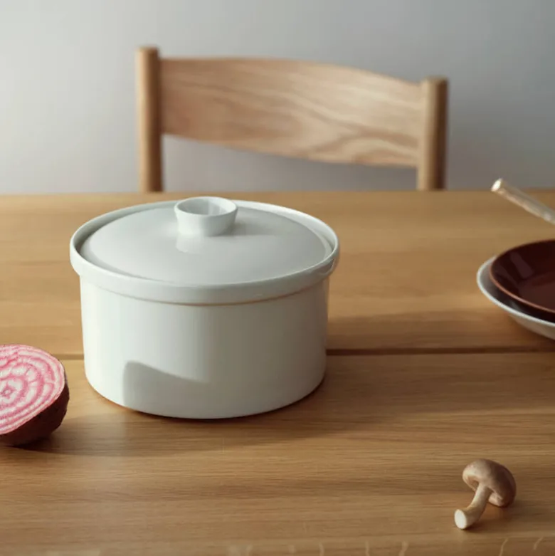 IIttala Teema ovnfast gryde med låg hvid 2,3 liter