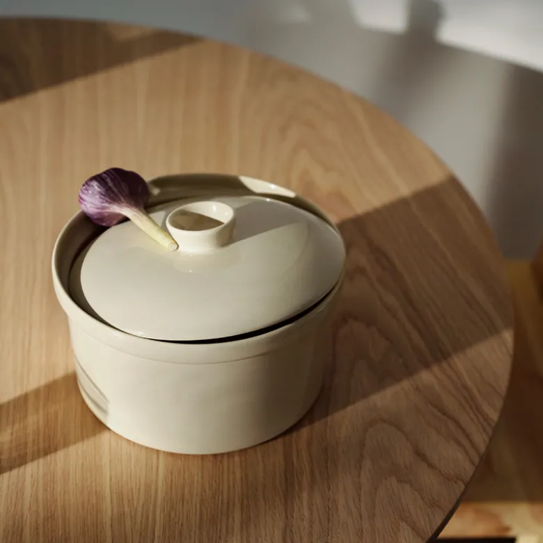 IIttala Teema ovnfast gryde med låg hvid 2,3 liter