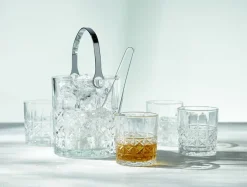 Isspand sæt med 4 glas