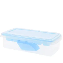 Isterningeboks med bakke og ske assorteret