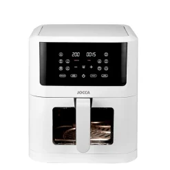 Jocca Digital Airfryer & Dehydrator 8 liter white