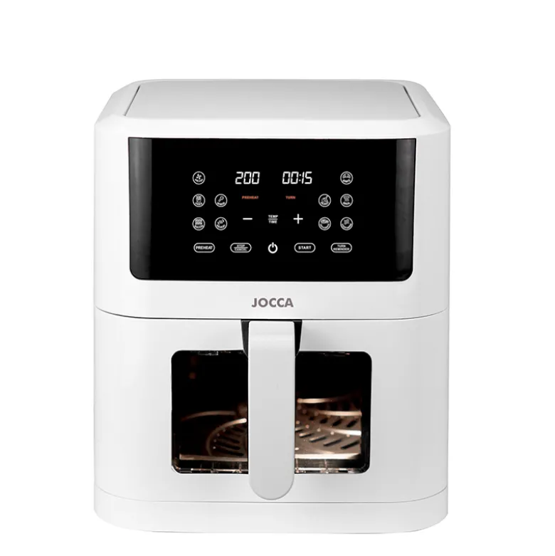 Jocca Digital Airfryer & Dehydrator 8 liter white
