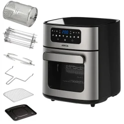 Jocca digital airfryer sort 10 liter 1700 watt