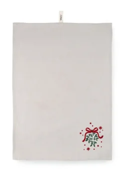 Juna Christmas Fable viskestykke sand 50x70 cm