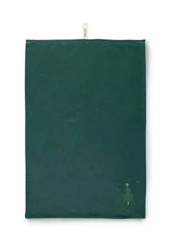 Juna Christmas Fable viskestykke grøn 50x70 cm