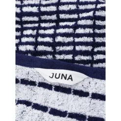 Juna Nuance håndklæde blå/mørkeblå 50x100 cm